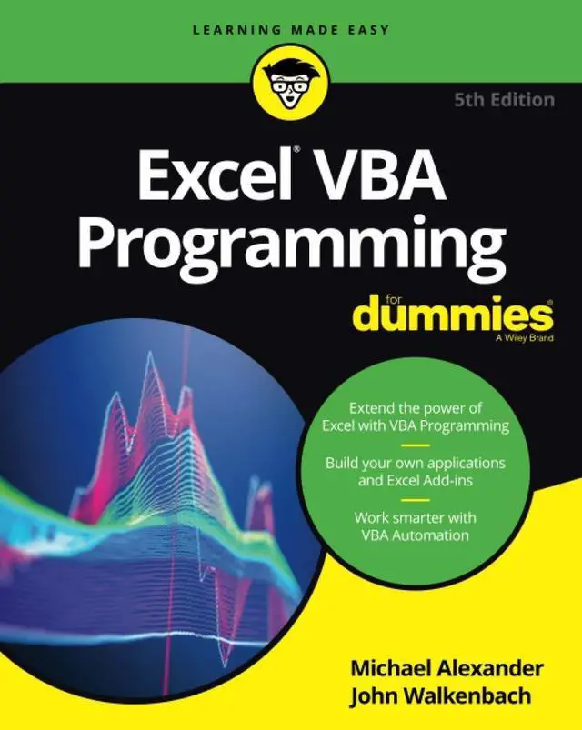 Main image of Excel VBA Programming For Dummies 5th Edition (For Dummies (Computer/Tech))