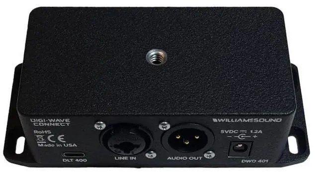 Alt view image 2 of 2 - Williams AV DWD 401 Digi-Wave Connect Analog Audio Cable Converter Box, for Digi-Wave DLT 400 Transceiver and DLR 400 RCH Receiver