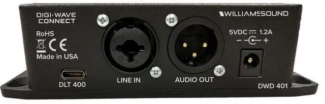 Main image of Williams AV DWD 401 Digi-Wave Connect Analog Audio Cable Converter Box, for Digi-Wave DLT 400 Transceiver and DLR 400 RCH Receiver