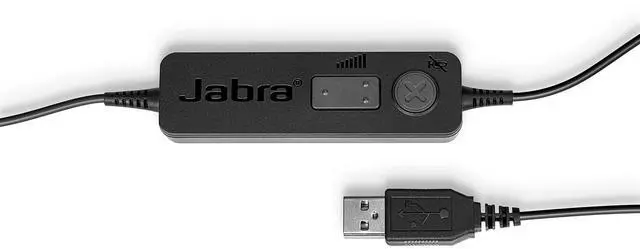 Alt view image 4 of 5 - Jabra Biz 1100 EDU Duo USB Wired Headset Black