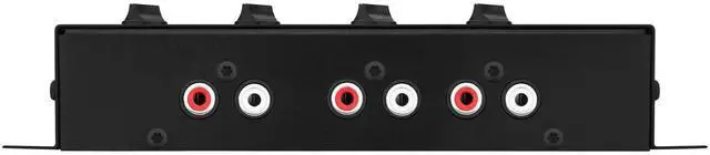 Alt view image 4 of 5 - Taramps Crx4 Electronic 4 Way Crossover Rca Channels 8 Volts Rms Car Audio Processor Stereo Equalizer Great for Low/High with Bass Boost, Compact Size