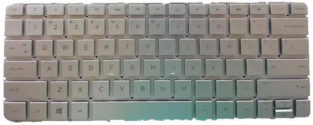 Alt view image 2 of 3 - Laptop Replacement US Layout with Backlit Keyboard for HP Spectre X360 13-4000 13-4001DX 13-4002DX 13-4003DX 13-4005DX 13-4013DX 806500-001 Silver TPN-Q157 Q213