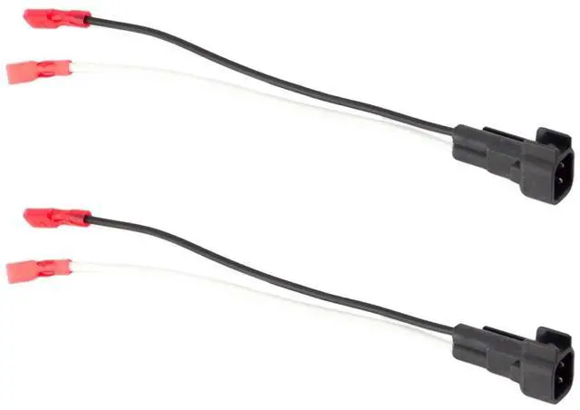 Alt view image 3 of 4 - 4X Kicker 225W 6x8 CS Series 2-Way Black Car Coaxial Speakers, 4X Enrock 16 Gauge Speaker Harness Adapter W/Red Bullet for Select Ford Vehicles 1998-UP, Enrock Audio 16-Gauge 50 Foot Speaker Wire
