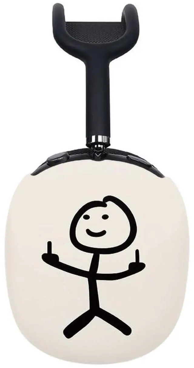 Alt view image 4 of 5 - KESHAMI Suitable for Apple AirPods Max Headphones, Hard Shell Head-Mounted Protective case Accessory, Thin and Light, Anti-Fingerprint, Easy to Clean, Personalized and Trendy Finger