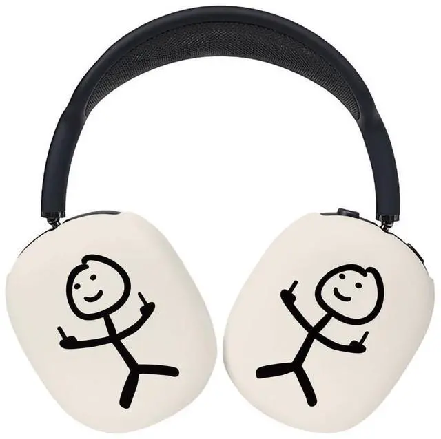 Alt view image 2 of 5 - KESHAMI Suitable for Apple AirPods Max Headphones, Hard Shell Head-Mounted Protective case Accessory, Thin and Light, Anti-Fingerprint, Easy to Clean, Personalized and Trendy Finger
