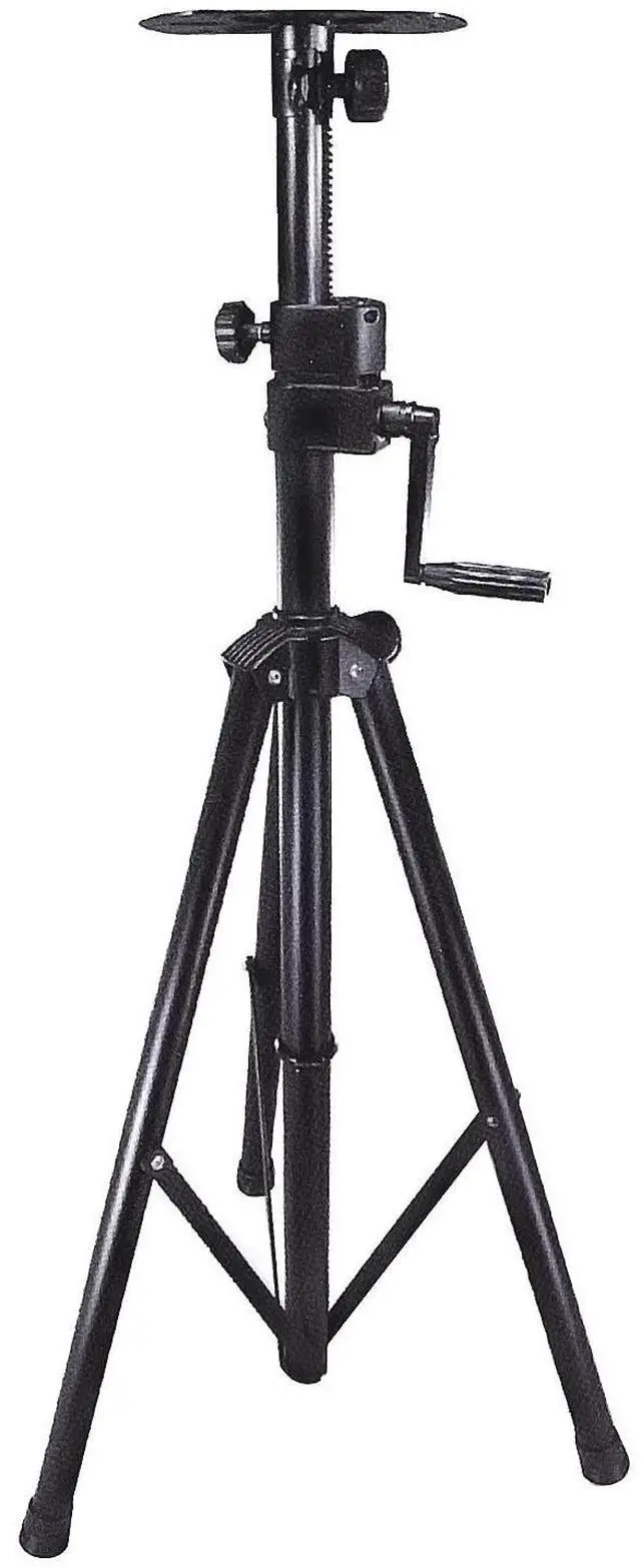 Alt view image 3 of 5 - Performance Plus Speaker Stand - Easy Lift with Crank and Speaker Mount (SS200)