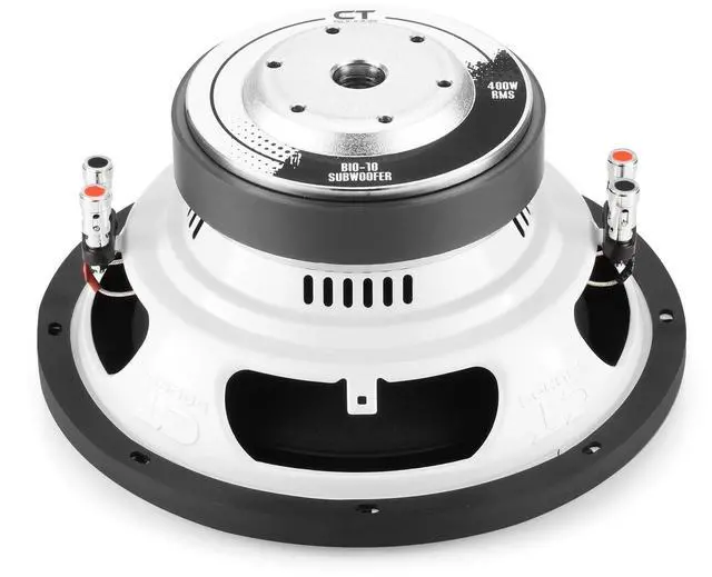Alt view image 5 of 5 - CT Sounds Bio 10 800-Watt Dual 2-Ohm Car Subwoofer