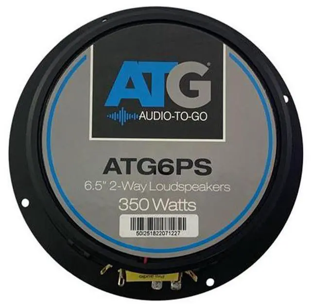 Alt view image 2 of 4 - ATG Audio Moto 6.5" Weather Resistant Coaxial Speakers, Pair, 350W - ATG6PS