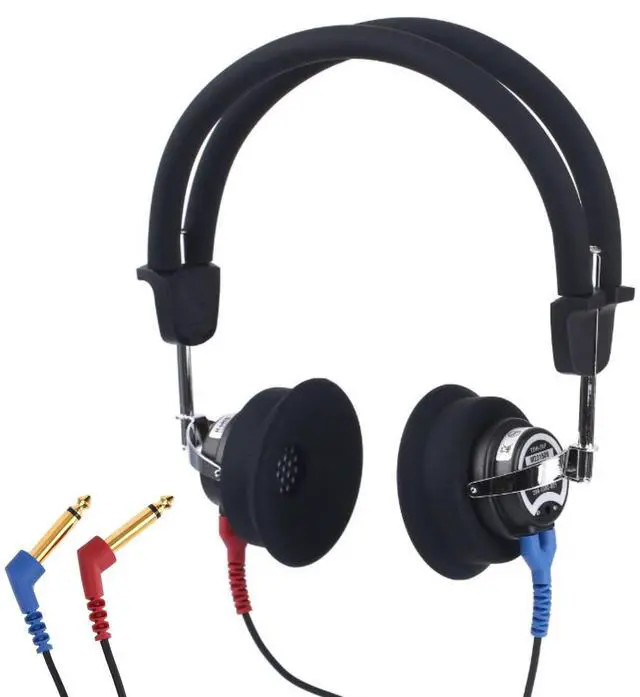 Main image of Pryqutia Audiometer Earphone Air Conduction Headphone for Hearing Test, Air Transducers Headsets Headphone for DD45 and TDH39