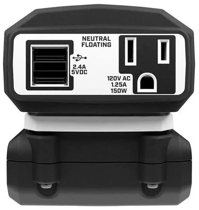 Alt view image 4 of 5 - HART 20-Volt Power Source/Inverter
