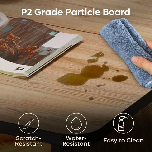 Alt view image 5 of 7 - Bestier 80 Inch Black Rattan TV Stand with Storage for 85 Inch TV, 4-in-1 Mid Century Modern Entertainment Center with LED Lights, Doors and Adjustable Glass Shelves for Living Room