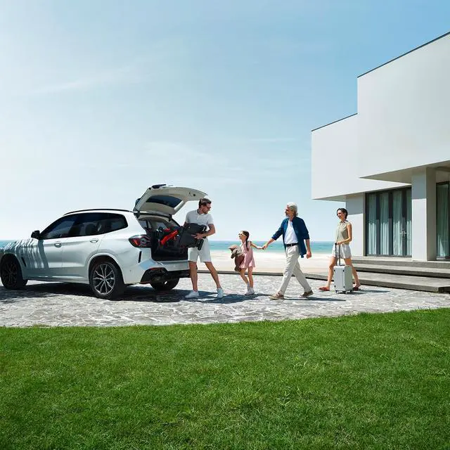 Alt view image 3 of 6 - PAISEEC 3in1 Electric Wheelchair with Push-Assist, Foldable Power Wheelchair for Travel, Indoor, Outdoor Use Left-Hand Joystick