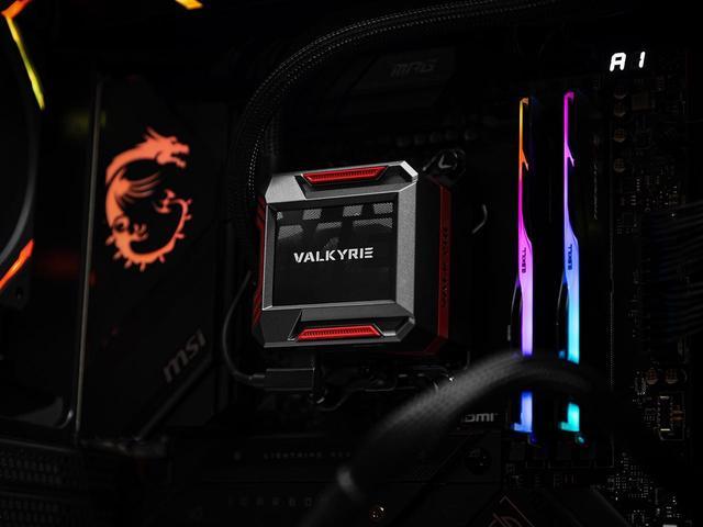 Valkyrie Syn 240 AIO CPU Liquid Cooler with LCD Display