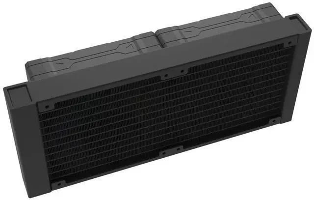 Alt view image 6 of 7 - Valkyrie V240 Lite AIO CPU Liquid Cooler - Black, 240mm, RGB LEDs, FDB 120mm Fans 2150RPM, 2800RPM Pump, Fits AMD AM5/AM4, Intel LGA 1851, AMD Ryzen 9900x, 7800x3D, Intel Core Ultra 245K, 265K, 285K