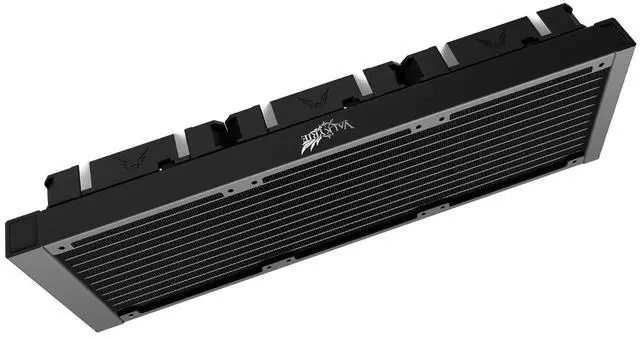Alt view image 5 of 7 - Valkyrie Syn 360 Black - AIO CPU Liquid Cooler - LCD Screen Inside PC - 3x Fluid Dynamic Bearing X12 Fans, 360mm Water Cooler, Compatible w/ AMD AM4/AM5, Ryzen 7 7800x3d, Intel 14900k, LGA1700/1200