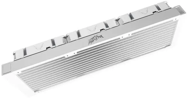 Alt view image 4 of 6 - Valkyrie Syn 360 White - AIO CPU Liquid Cooler - LCD Screen Inside PC - 3x Fluid Dynamic Bearing X12 Fans, 360mm Water Cooler, Compatible w/ AMD AM4/AM5, Ryzen 7 7800x3d, Intel 14900k, LGA1700/1200