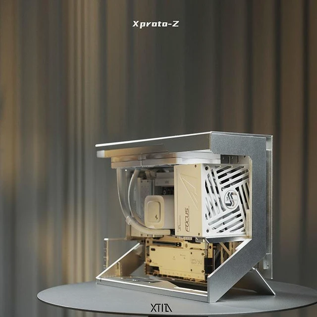 Alt view image 2 of 5 - XTIA Xproto-Z MATX Open Frame