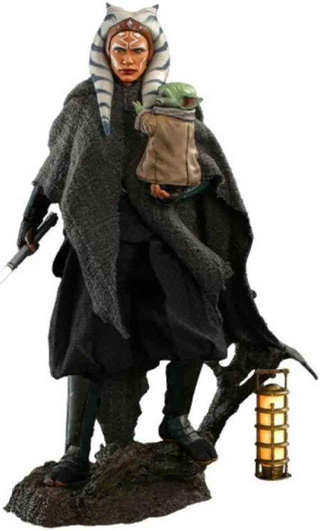 Main image of Figure Hot Toys DX21 - Star Wars : The Mandalorian - Ahsoka Tano & Grogu