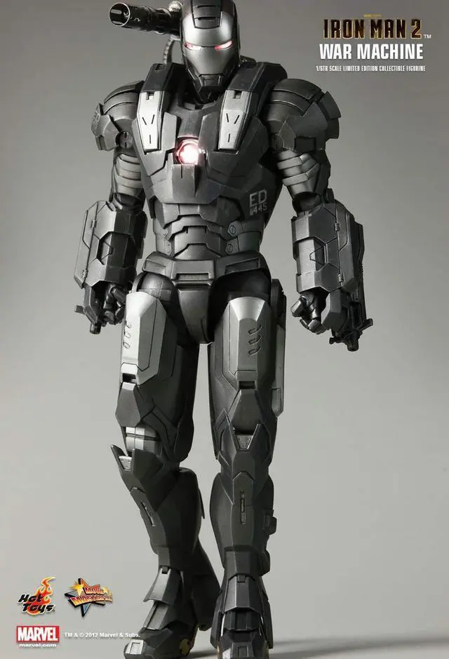 Alt view image 5 of 7 - Hot Toys Movie Masterpiece Series Iron Man 2 War Machin