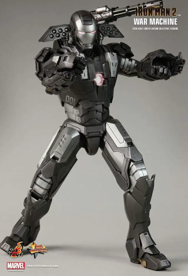 Alt view image 6 of 7 - Hot Toys Movie Masterpiece Series Iron Man 2 War Machin