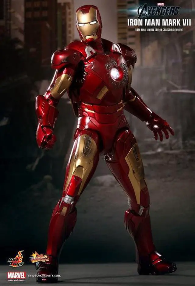 アメコミ Hot Toys MMS185 AVENGERS IRON MAN MARK 7 Avengers Iron Man Mark VII MMS185 HOT TOYS Movie Masterpiece