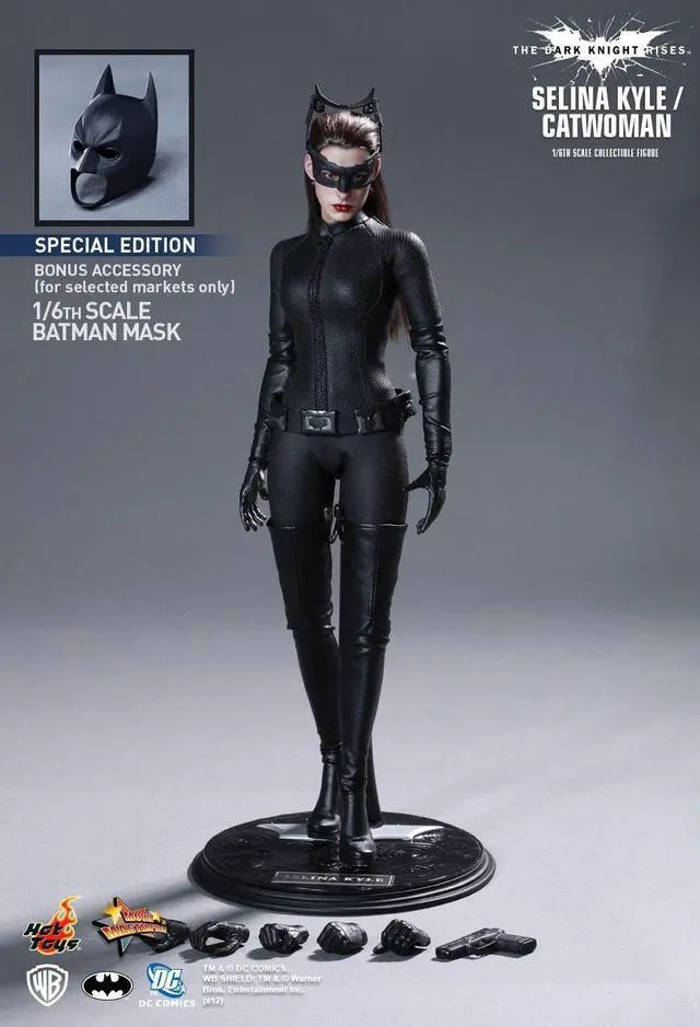 Alt view image 2 of 5 - Figure Hot toys MMS188 - DC Comics - The Dark Knight Rises - Selina Kyle - Catwoman Deluxe Version
