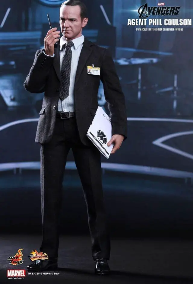 Alt view image 3 of 5 - Figure Hot Toys MMS189 - Marvel Comics - The Avengers - Agent Phil Coulson