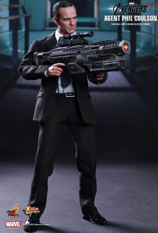 Alt view image 4 of 5 - Figure Hot Toys MMS189 - Marvel Comics - The Avengers - Agent Phil Coulson