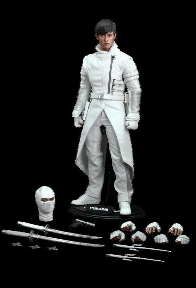 Alt view image 11 of 15 - Storm Shadow GI Joe Retaliation 12 Inch Hot Toys Action Figure