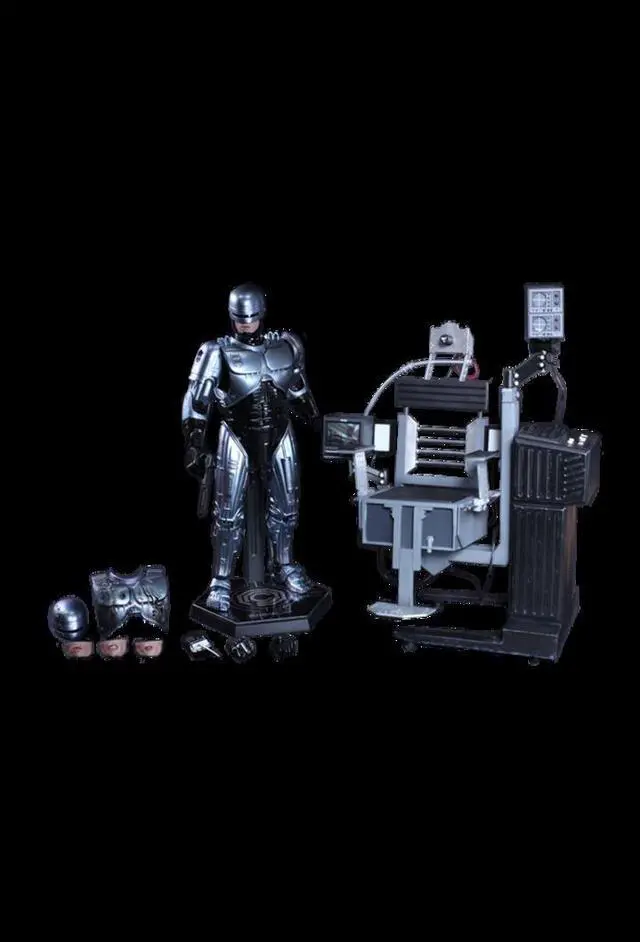 Alt view image 6 of 10 - RoboCop 1:6 Movie Masterpiece Figure with Docking Station