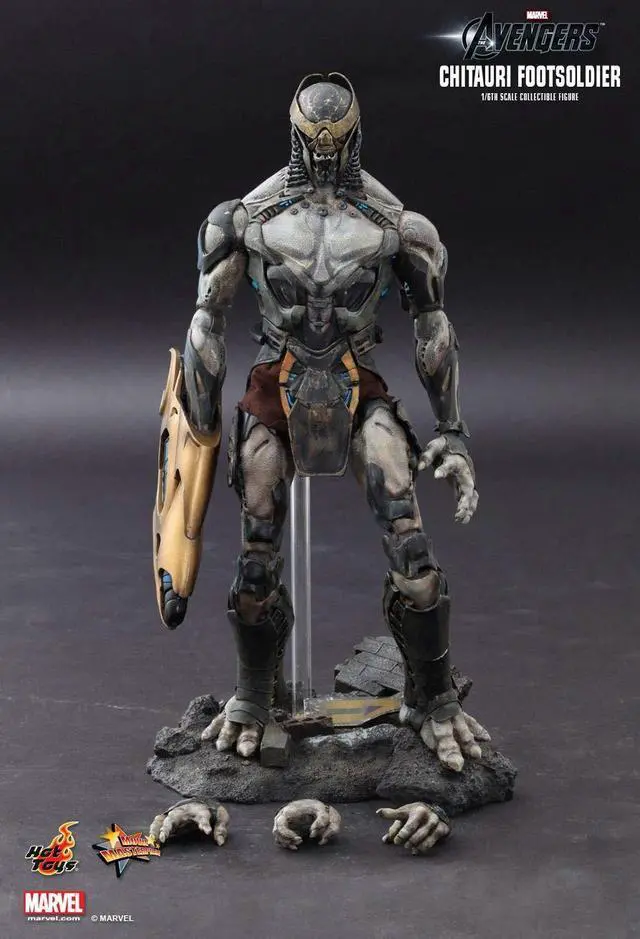 Alt view image 2 of 5 - Figure Hot Toys MMS226 - Marvel Comics - The Avengers - Chitauri Footsoldier