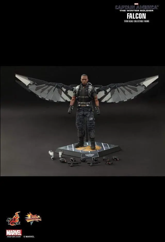 Alt view image 2 of 5 - Figure Hot Toys MMS245 - Marvel Comics - Captain America : The Winter Soldier - Falcon