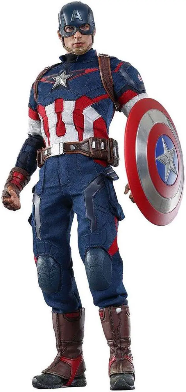 Main image of Figure Hot Toys MMS281 - Marvel Comics - Avengers : Age Of Ultron - Captain America