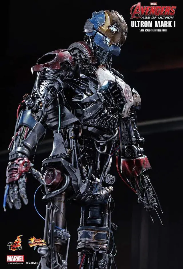 Alt view image 4 of 5 - Figure Hot Toys MMS292 - Marvel Comics - Avengers : Age Of Ultron - Ultron Mark 1