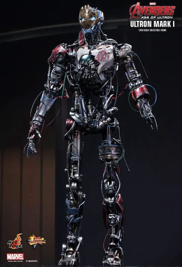Alt view image 3 of 5 - Figure Hot Toys MMS292 - Marvel Comics - Avengers : Age Of Ultron - Ultron Mark 1