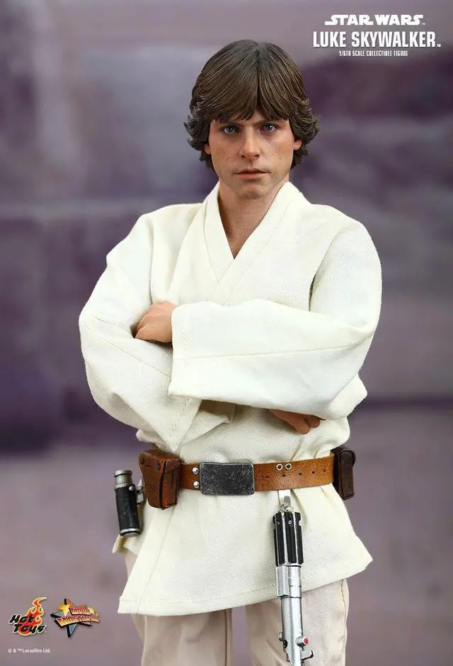 Alt view image 4 of 5 - Figure Hot Toys MMS297 - Star Wars 4 : A New Hope - Luke Skywalker Standard Version