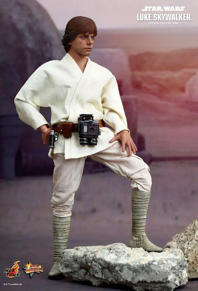 Alt view image 3 of 5 - Figure Hot Toys MMS297 - Star Wars 4 : A New Hope - Luke Skywalker Standard Version