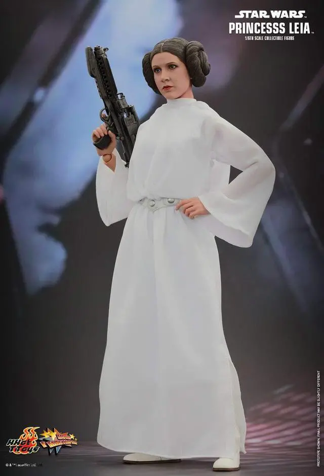 Alt view image 4 of 6 - star wars ht902490 hot toys princess leia 1/6 scale collectible figure
