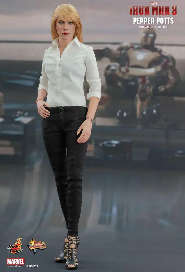Alt view image 4 of 5 - Figure Hot Toys MMS310 - Marvel Comics - Iron Man 3 - Pepper Potts