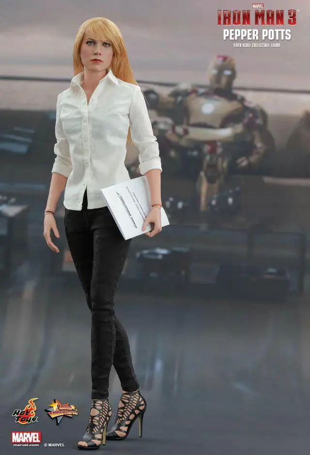 Alt view image 3 of 5 - Figure Hot Toys MMS310 - Marvel Comics - Iron Man 3 - Pepper Potts