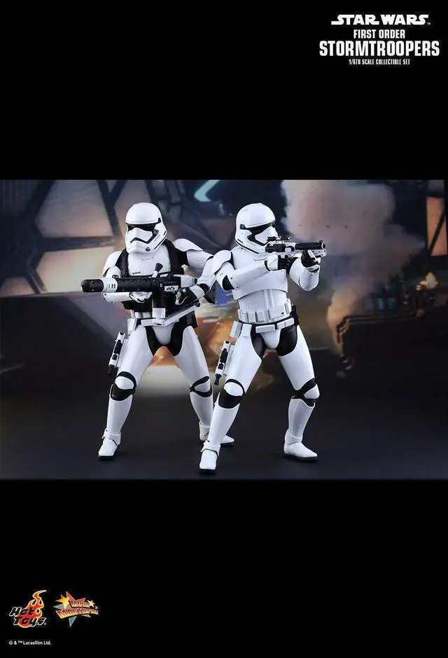Alt view image 3 of 4 - Figure Hot Toys MMS319 - Star Wars : The Force Awakens - First Order Heavy Gunner