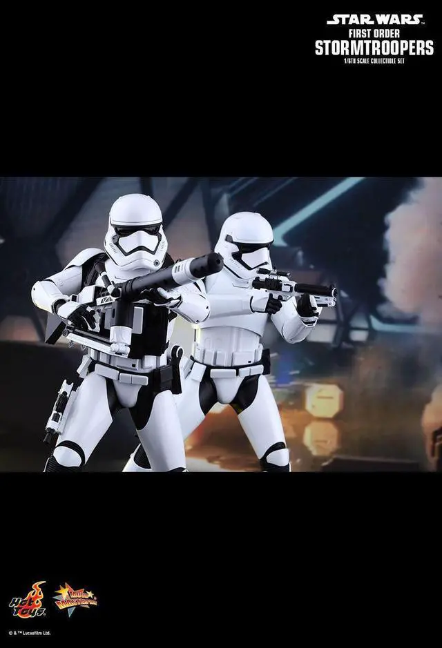 Alt view image 4 of 4 - Figure Hot Toys MMS319 - Star Wars : The Force Awakens - First Order Heavy Gunner