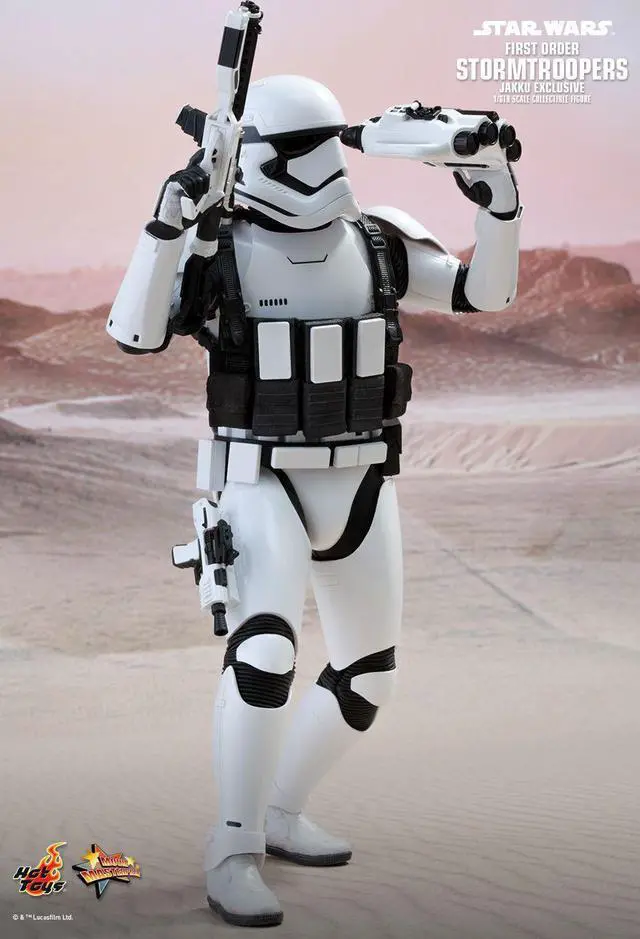 Alt view image 4 of 5 - Hot Toys Star Wars First Order Stormtrooper Jakku Exclusive 1/6 Scale Figure