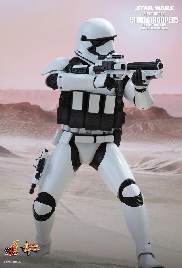 Alt view image 5 of 5 - Hot Toys Star Wars First Order Stormtrooper Jakku Exclusive 1/6 Scale Figure
