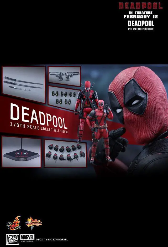 Alt view image 2 of 5 - Figure Hot Toys MMS347 - Marvel Comics - Deadpool  - Deadpool