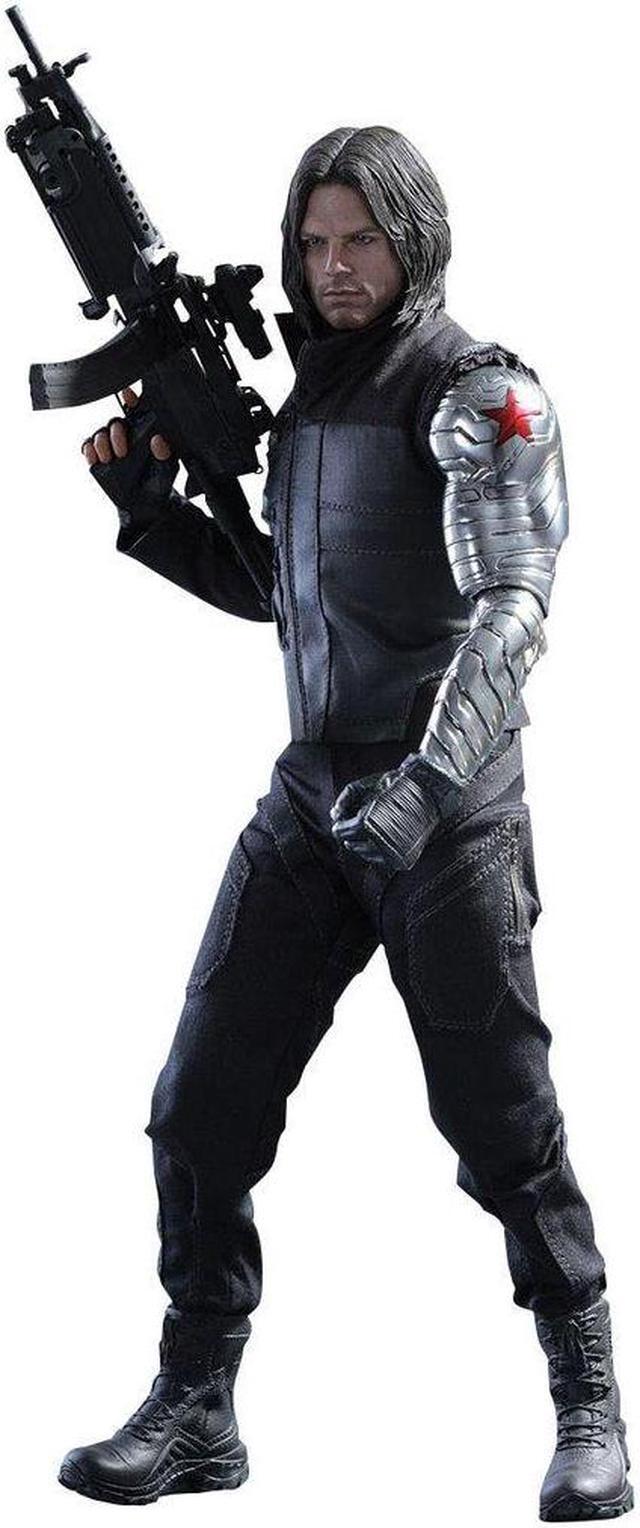 Alt view image 2 of 5 - Hot Toys 1/6 MMS351 Civil War Captain America Bucky Barnes Winter Soldier