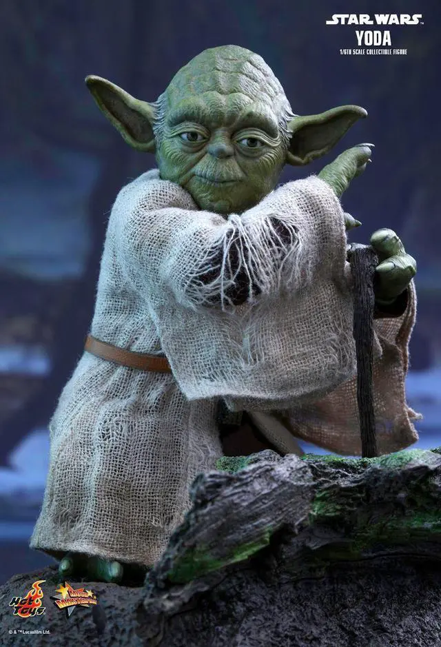 Alt view image 3 of 5 - Figure Hot Toys MMS369 - Star Wars 5 : The Empire Strikes Back - Yoda