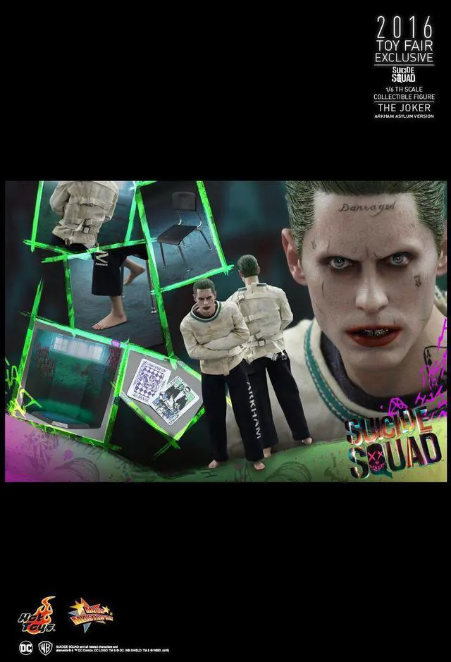 Alt view image 2 of 5 - Figure Hot Toys MMS373 - DC Comics - Suicide Squad - The Joker Arkham Asylum Version