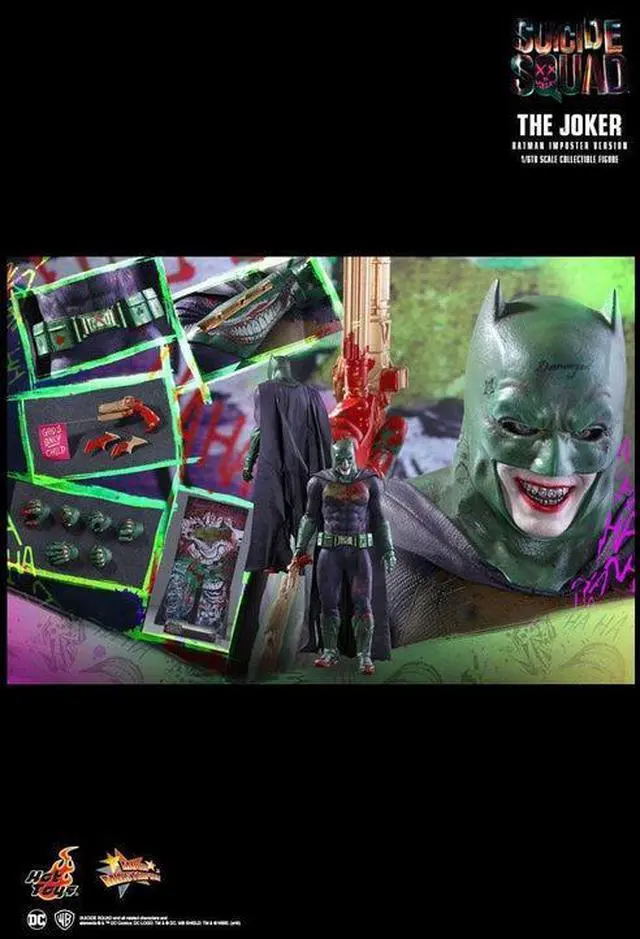 Alt view image 2 of 5 - Figure Hot Toys MMS384 - DC Comics - Suicide Squad - The Joker Batman Imposter Version