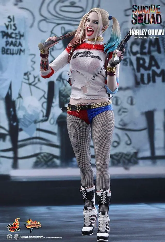 Alt view image 4 of 5 - Figure Hot Toys MMS383 - DC Comics - Suicide Squad - Harley Quinn Deluxe Version